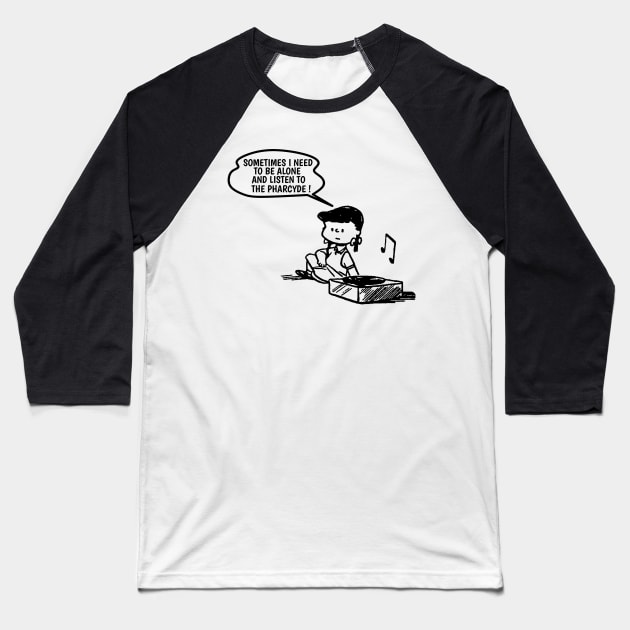 The Pharcyde // Need To Listen Baseball T-Shirt by Mother's Pray